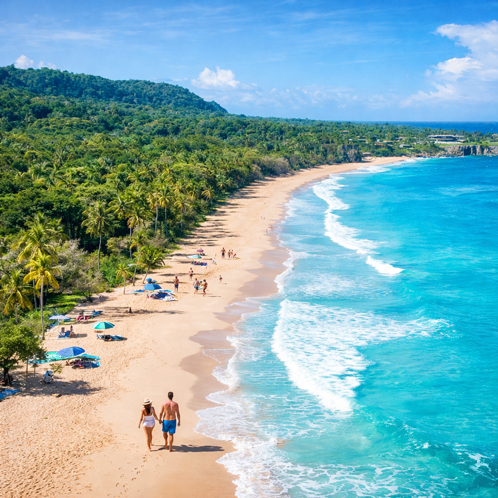 Playa Grande Río San Juan: cómo llegar, oleaje, surf y tips